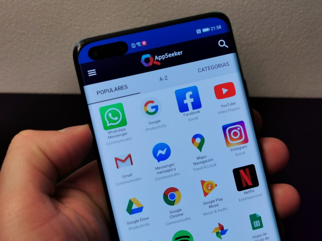 Con AppSeeker podes descargar todas las aplicaciones de forma confiable en tu Huawei.