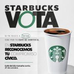 Starbucks Uruguay ofrece café gratis para los votantes este domingo 27