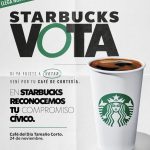 Starbucks Uruguay ofrece café gratis paralos votantes este domingo 24