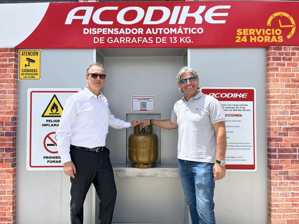 Acodike instala su segundo dispensador automático de supergás en Montevideo